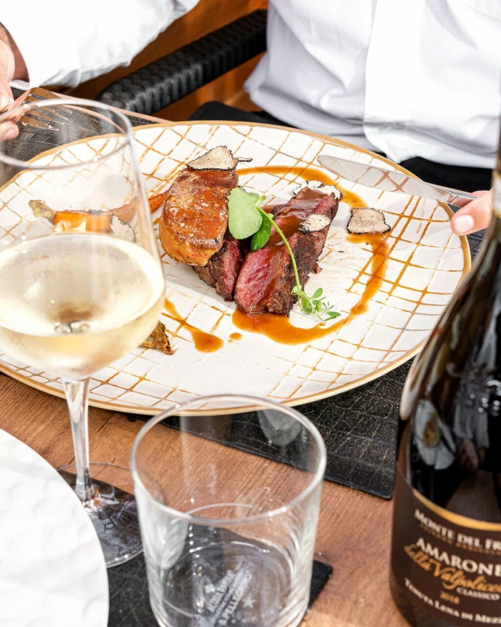 Homard à l'italienne — assiette signature